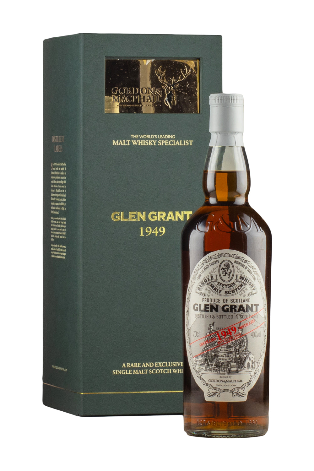 Glen Grant 65 Year Old Gordon and MacPhail (Bottled 2014) 1949