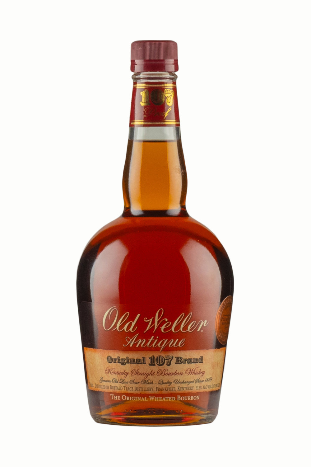 Old Weller Antique Original 107 Brand (Old Presentation)