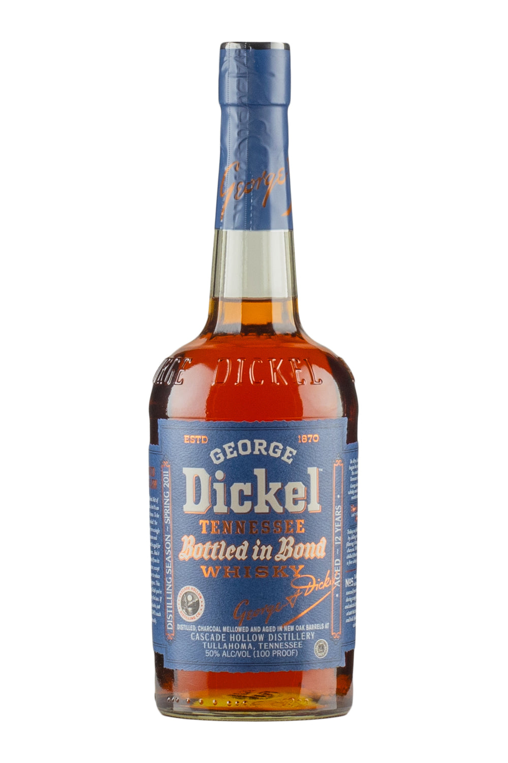 George Dickel 12 Year Old Bottled in Bond