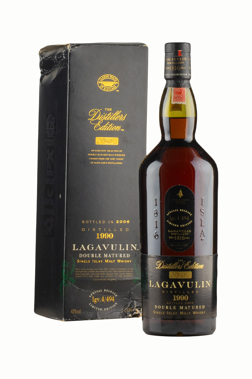 Lagavulin Distiller`s Edition LG.4/494 1990