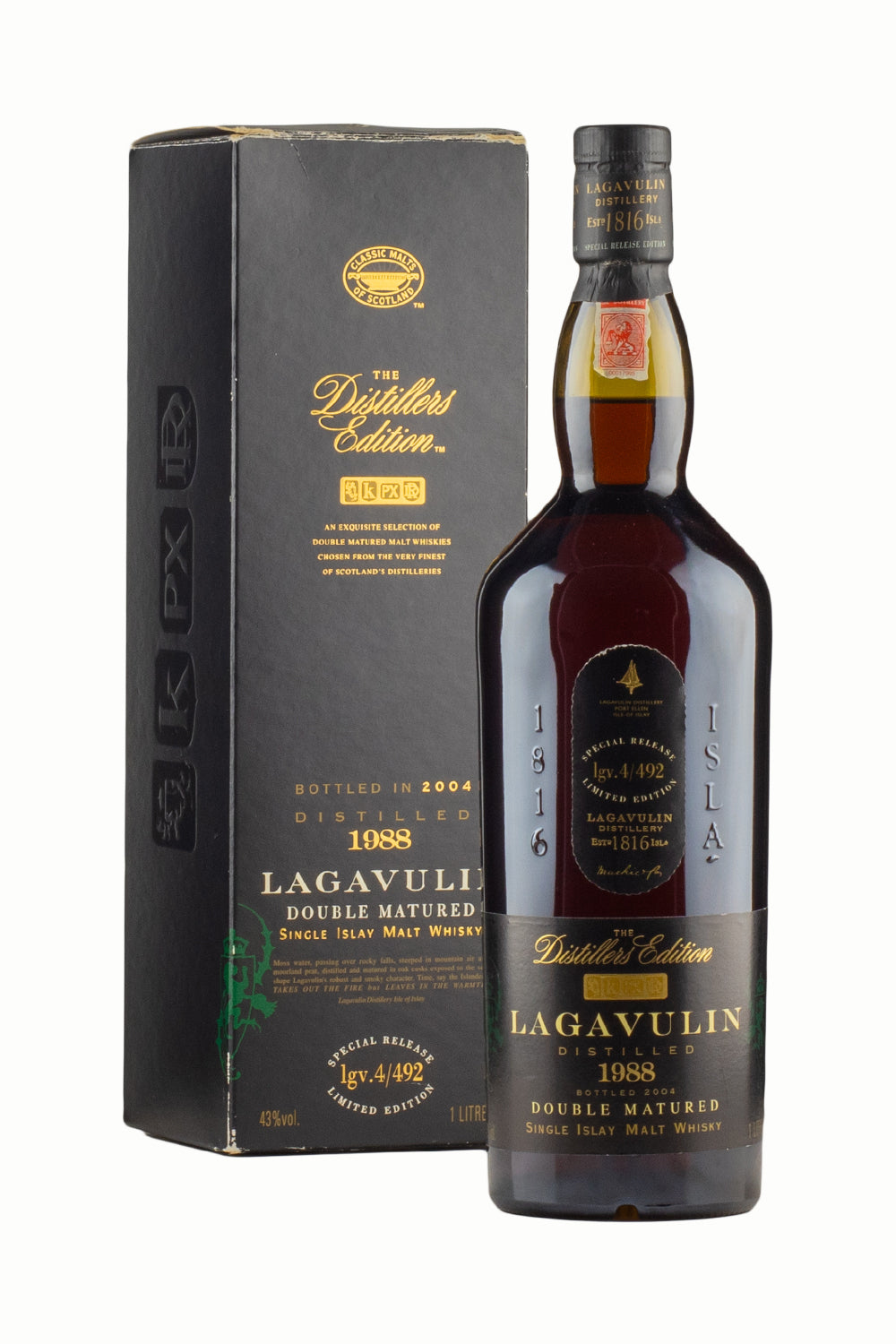 Lagavulin Distiller`s Edition LGV.4/492 1988