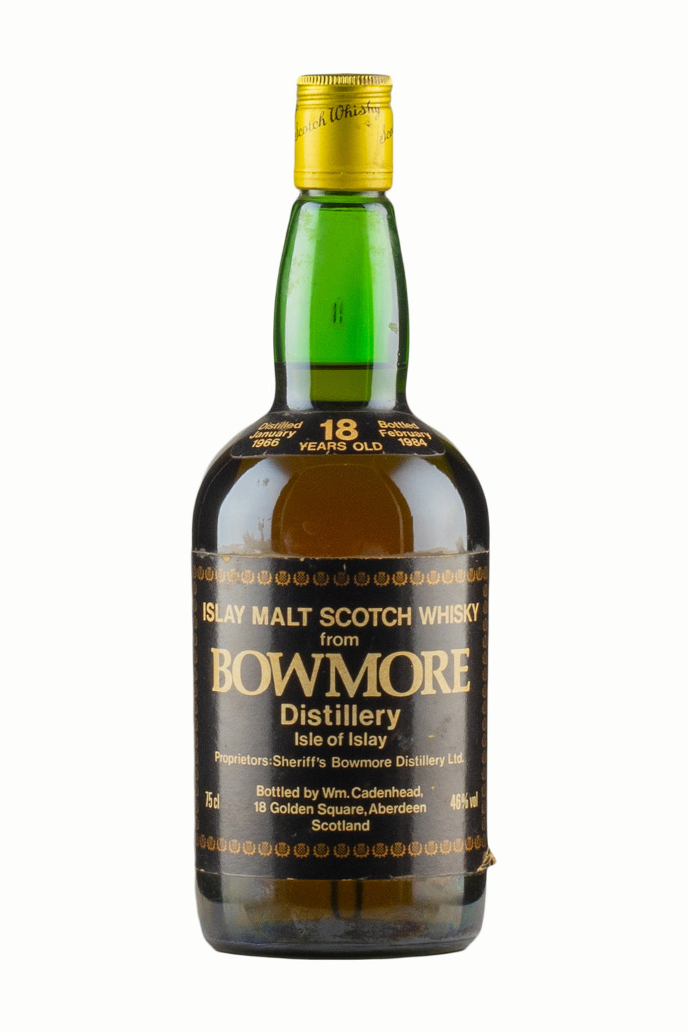 Bowmore 18 Year Old Cadenheads 1966