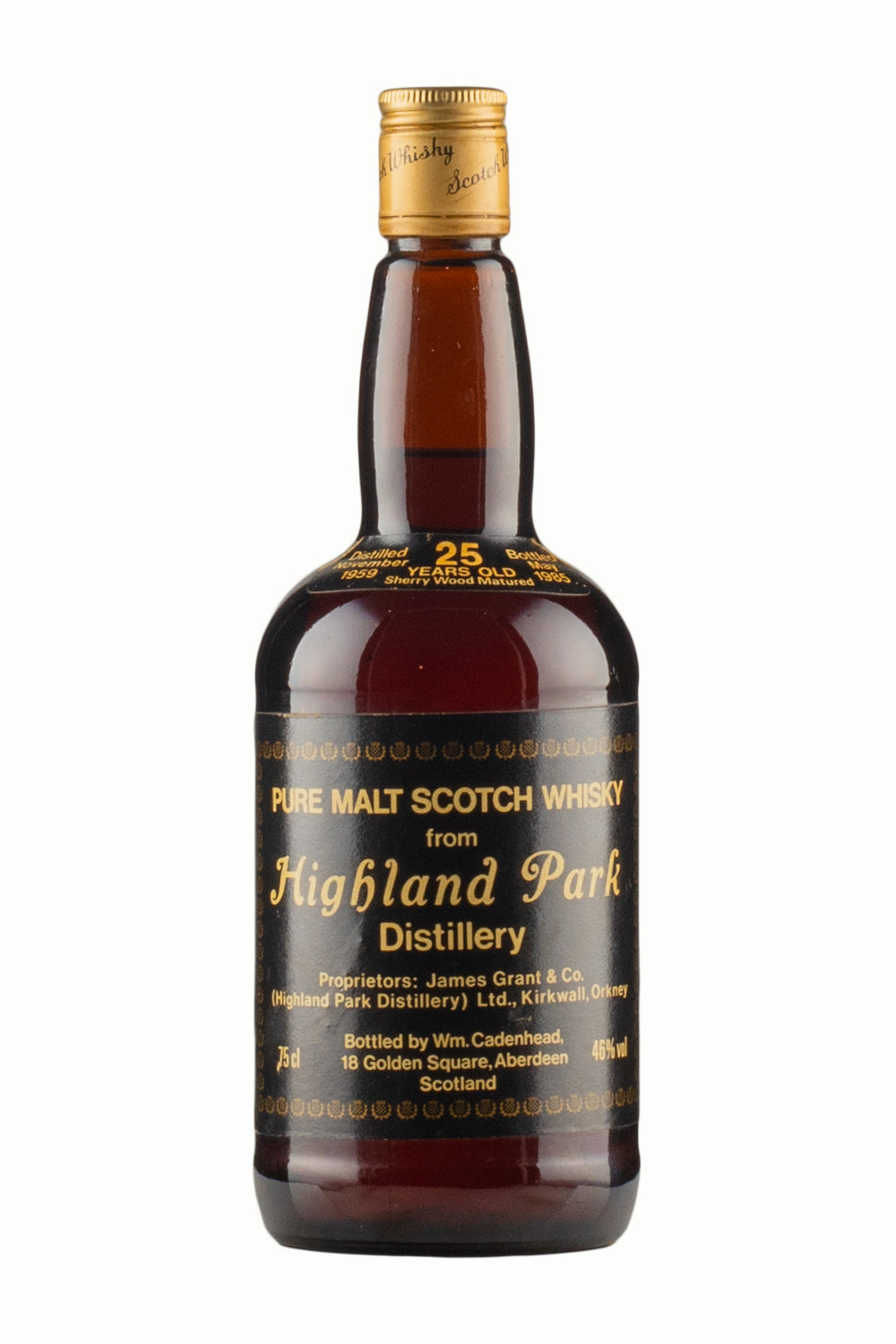 Highland Park 25 Year Old Cadenheads 1959