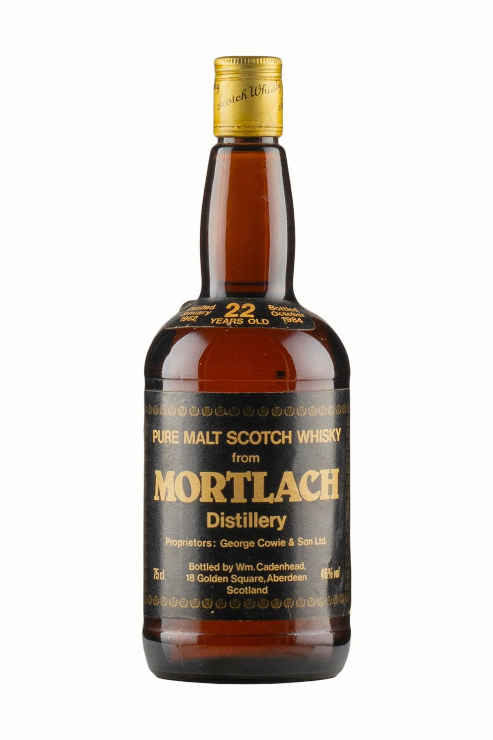 Mortlach 22 Year Old Cadenheads 1962