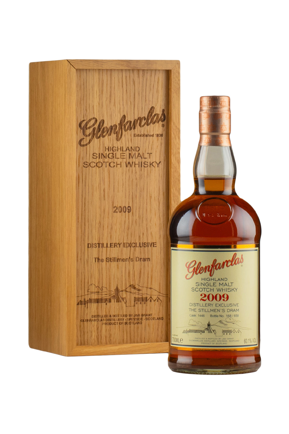 Glenfarclas 10 Year Old The Stillman`s Dram (Distillery Exclusive) 2009