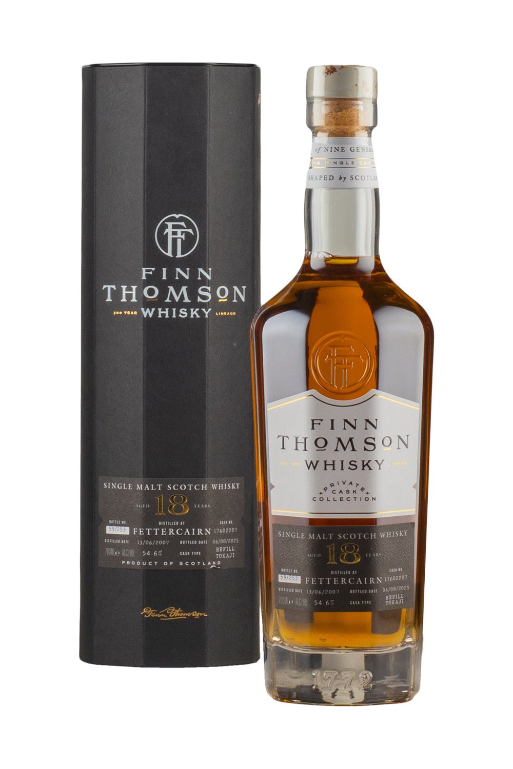 Fettercairn 18 Year Old Finn Thomson 2007