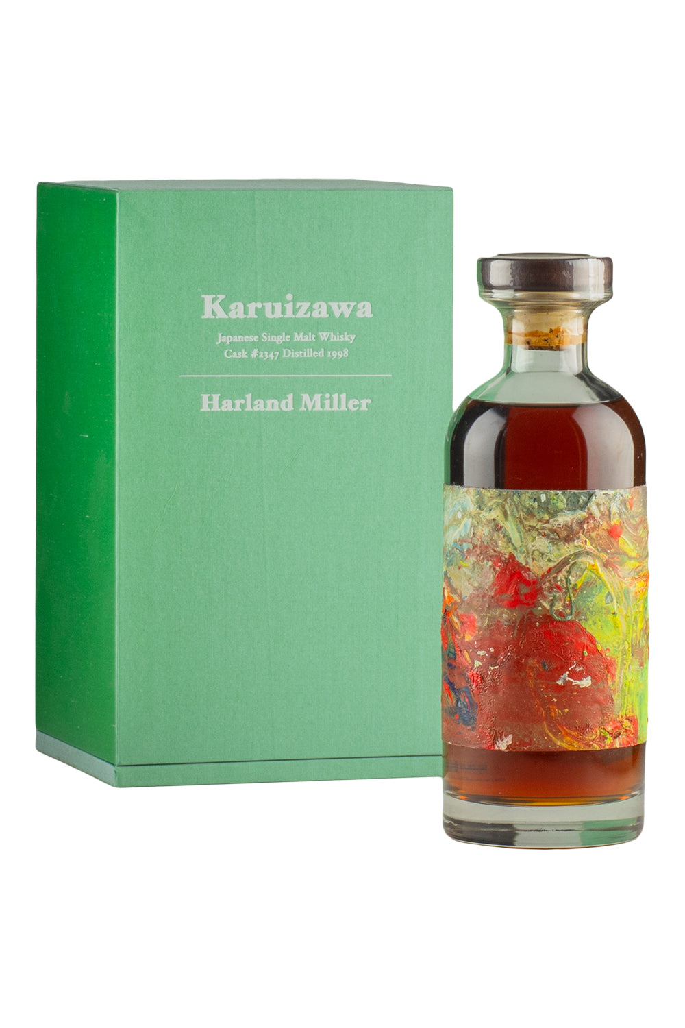 Karuizawa x Harland Miller Single Cask #2347 (Jade Box) 1998
