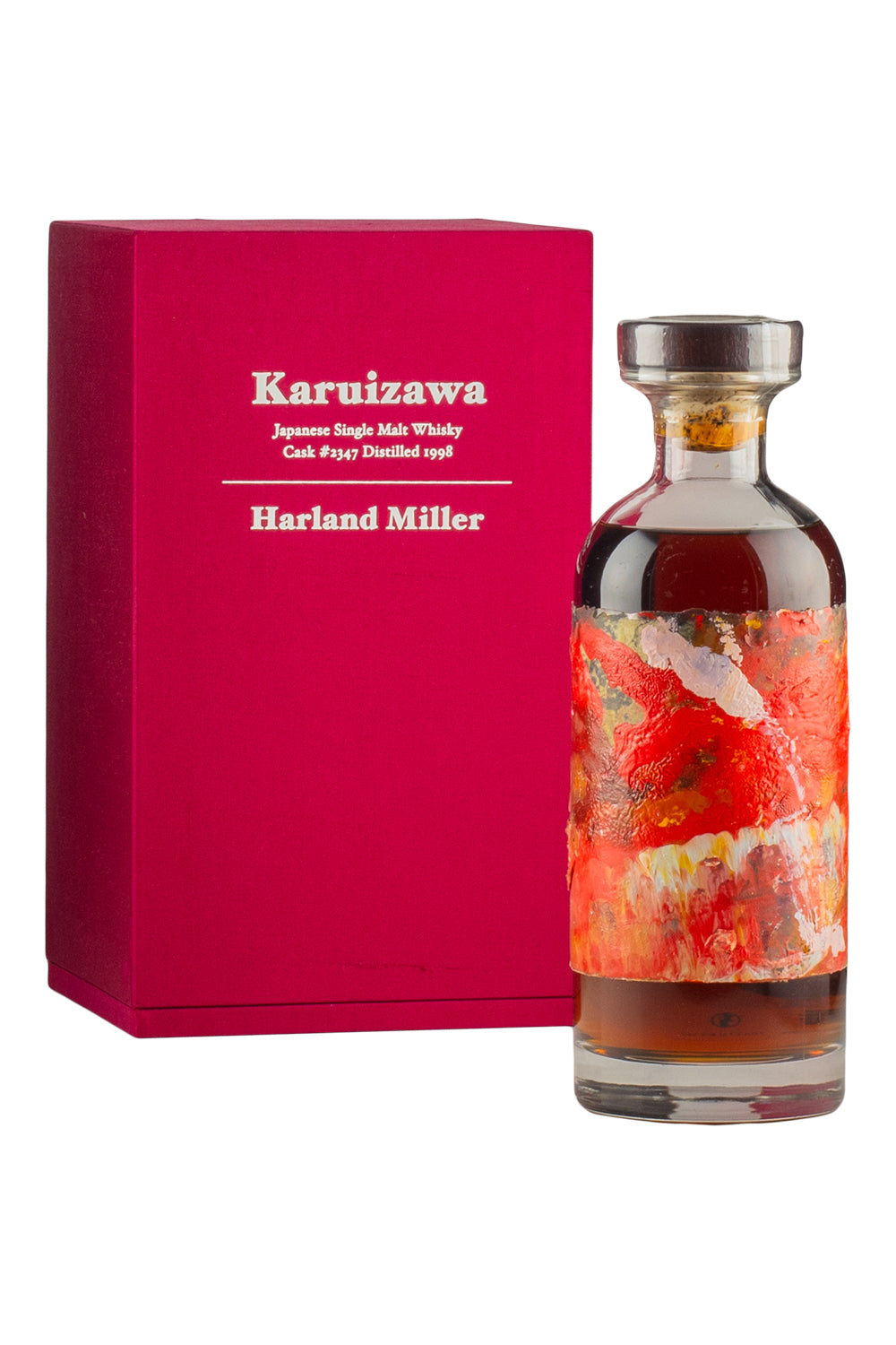 Karuizawa x Harland Miller Single Cask #2347 (Ruby Box) 1998