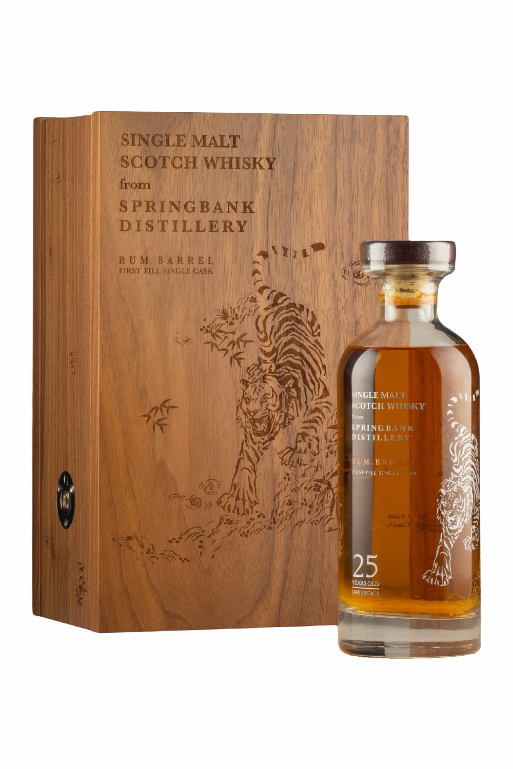 Springbank 25 Year Old Yurei Ghost Cat Rum Barrel East Asia Whisky Co 1995