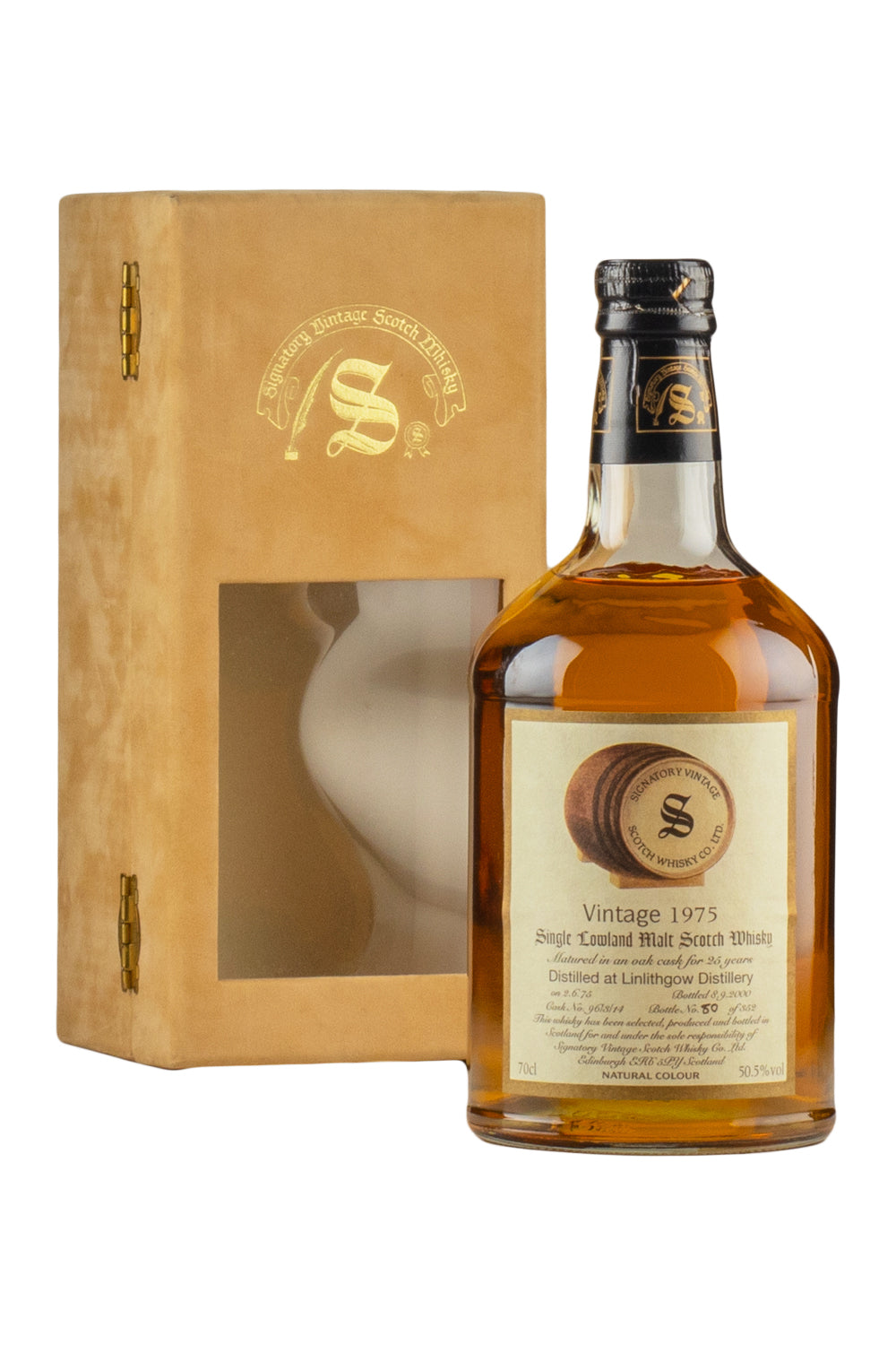 Linlithgow 25 Year Old Signatory Vintage 1975