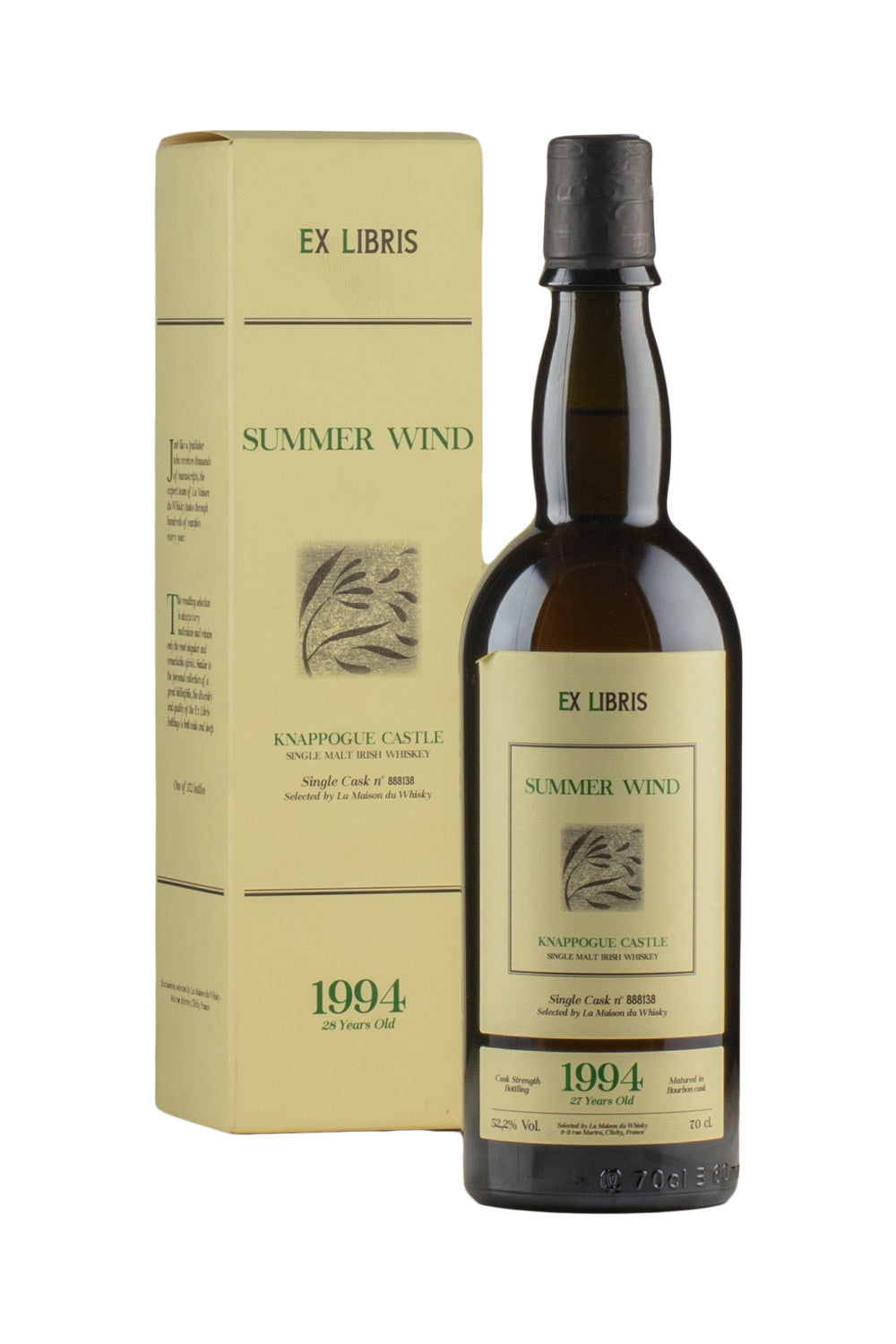 Knappogue Castle 27 Year Old Ex Libris Summer Wind 1994