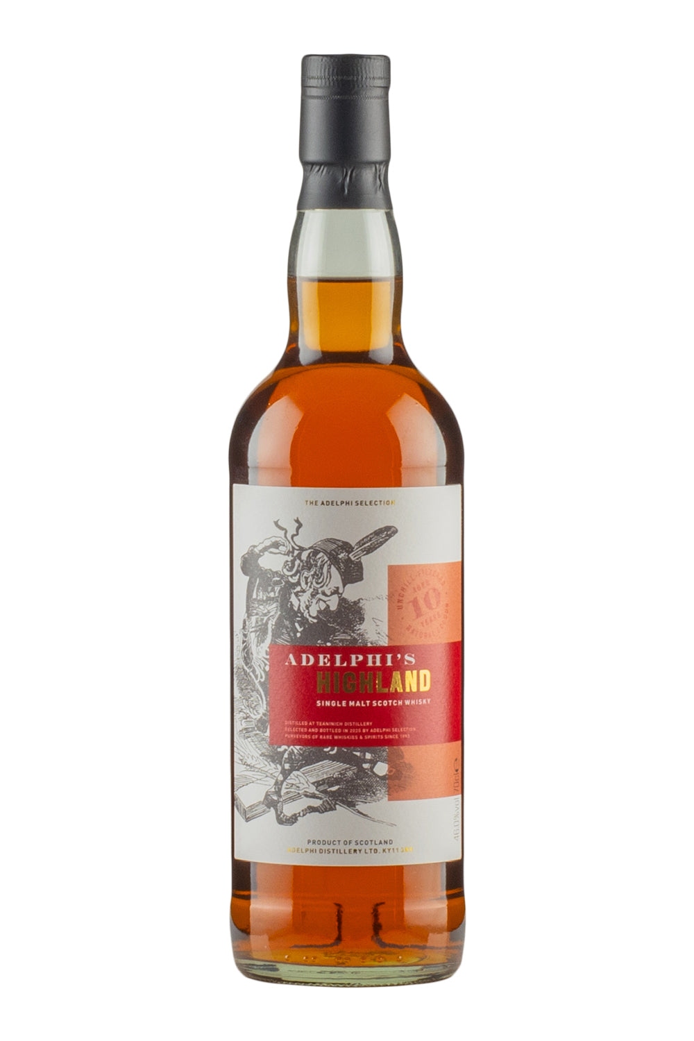 Adelphi`s 10 Year Old Highland Single Malt (Teaninich)
