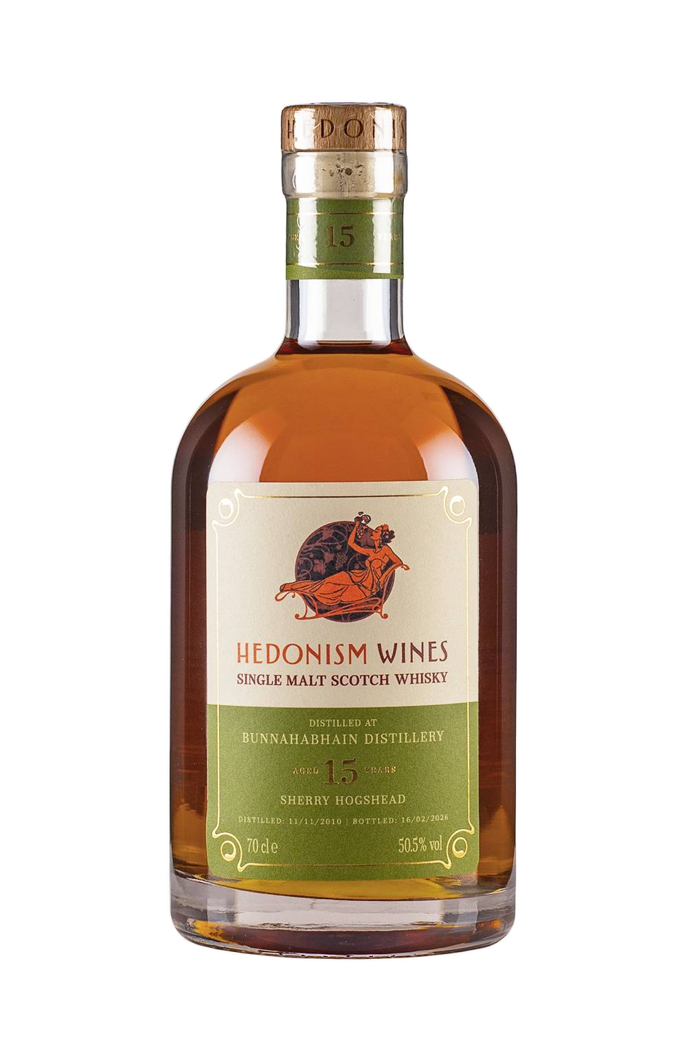 Bunnahabhain 15 Year Old Single Cask (Exclusive to Hedonism Wines) 2010