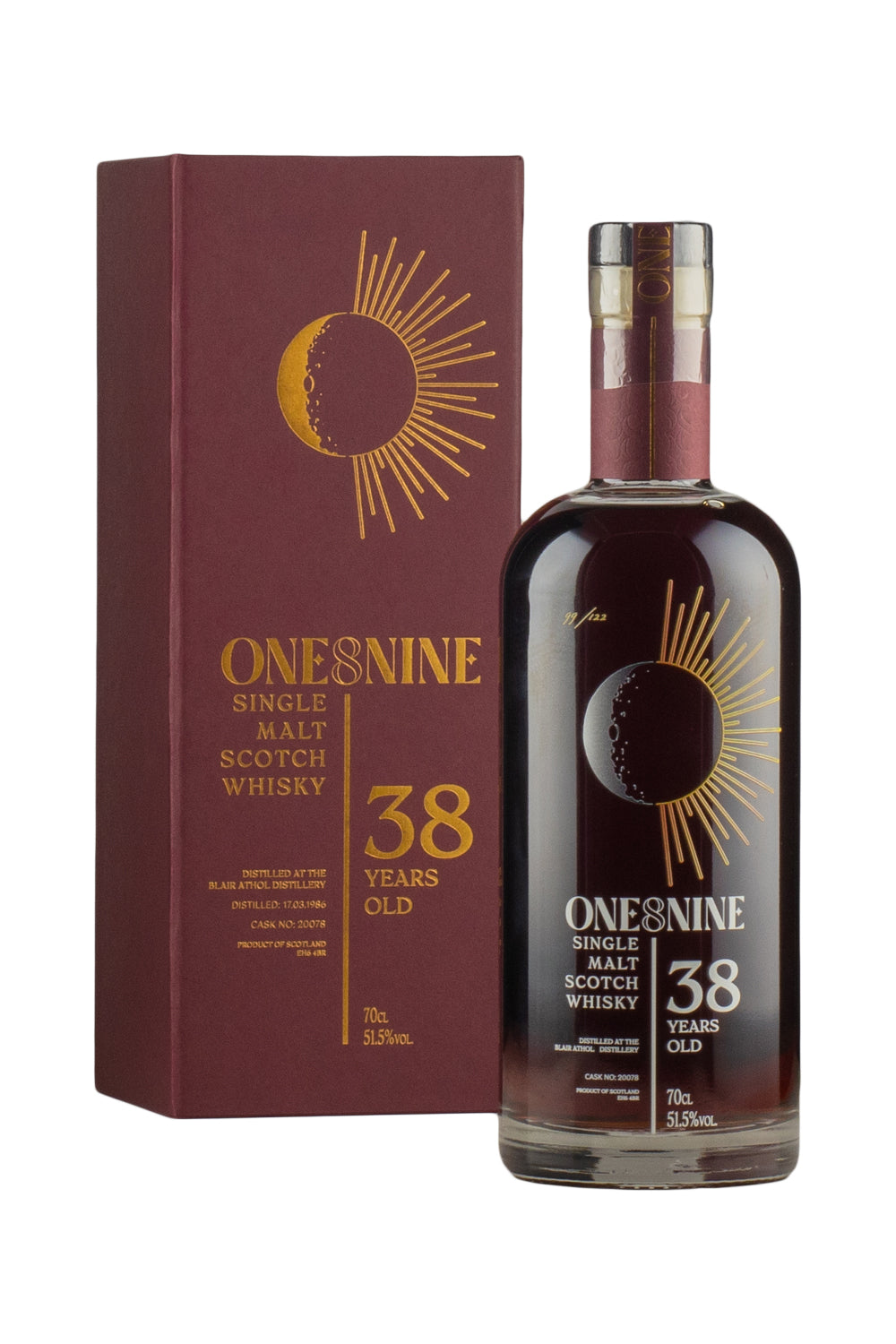 Blair Athol 38 Year Old `The Eternal Cycle` ONE8NINE 1986
