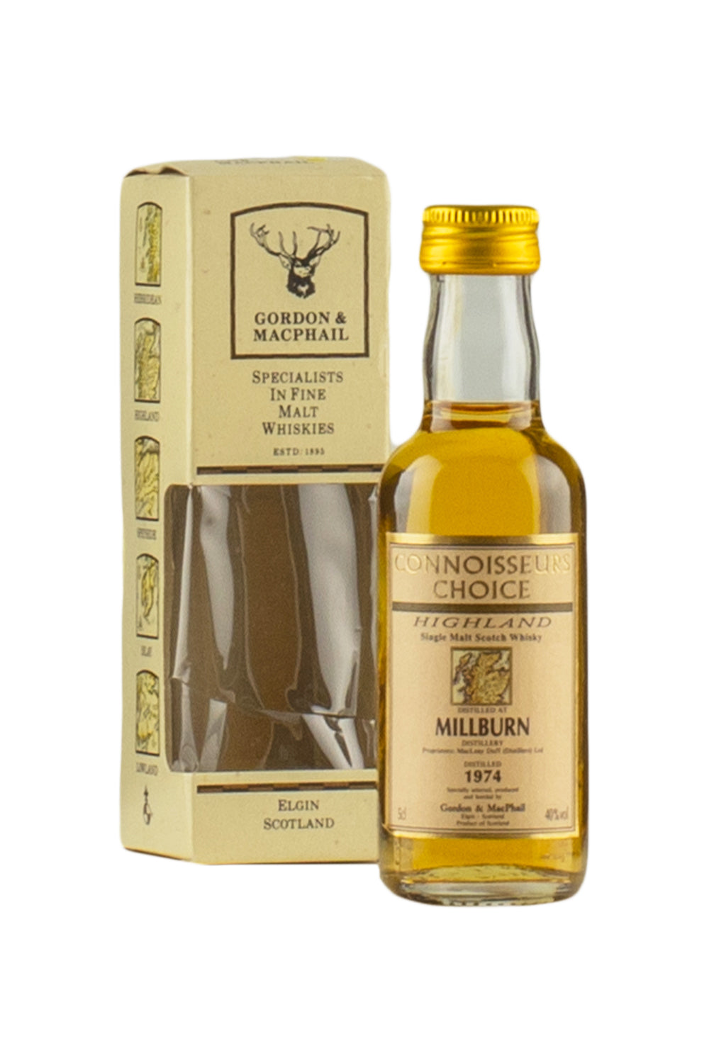 Millburn Connoisseurs Choice Gordon and MacPhail 1974