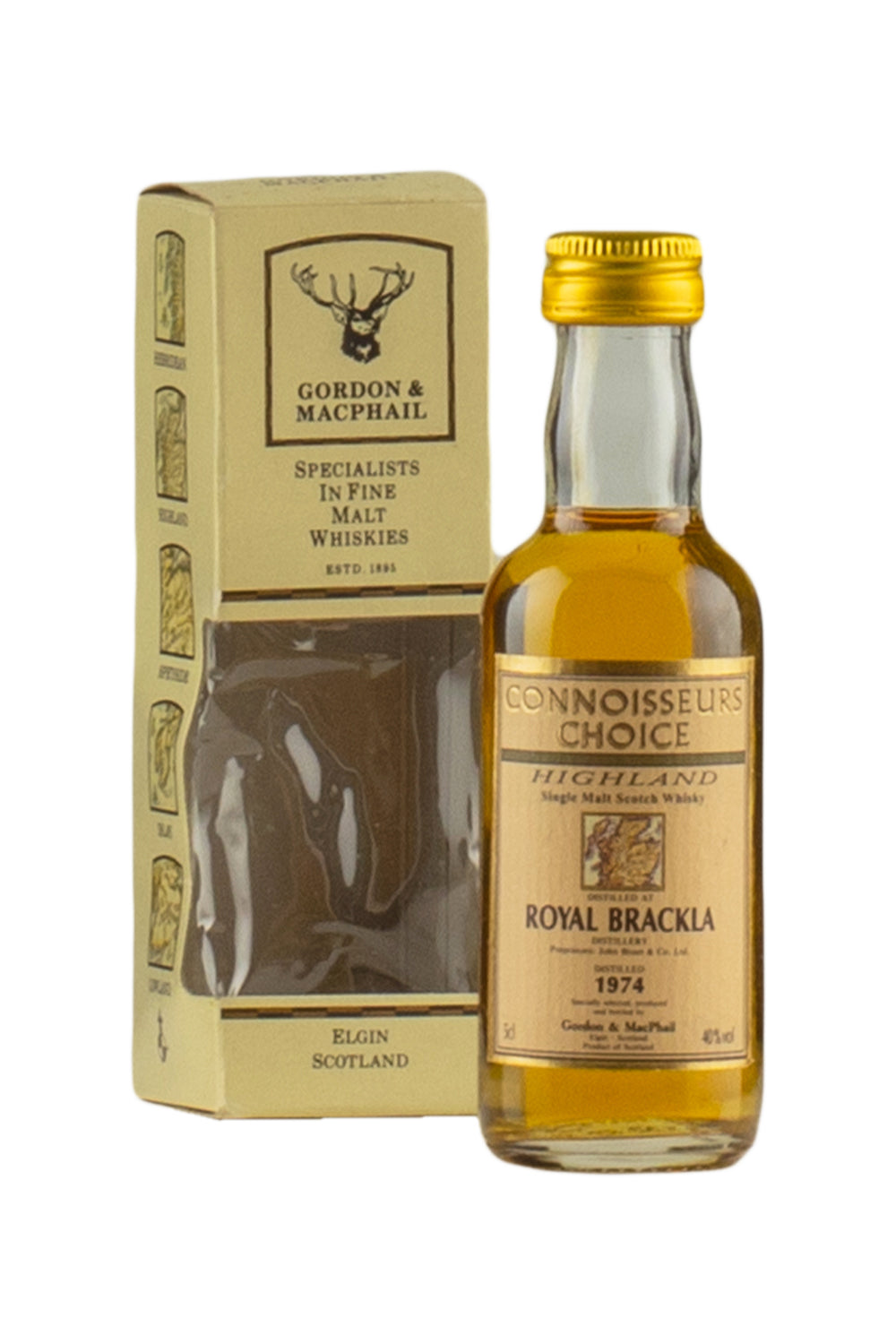 Royal Brackla Connoisseurs Choice Gordon and MacPhail 1974