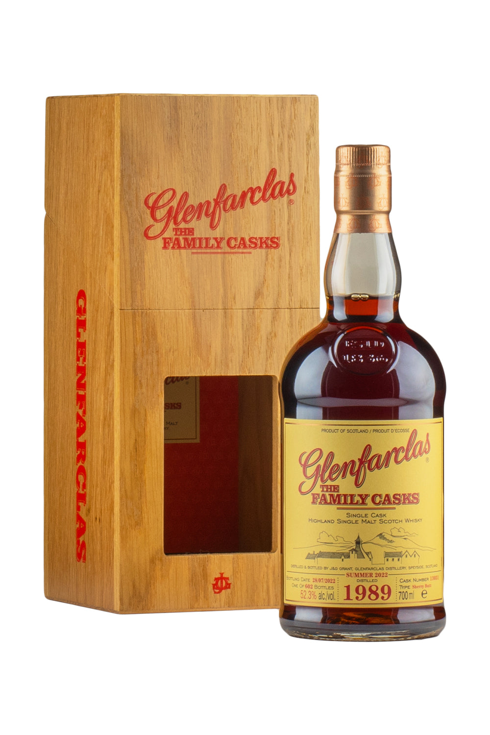 Glenfarclas 32 Year Old Family Cask 13031 1989
