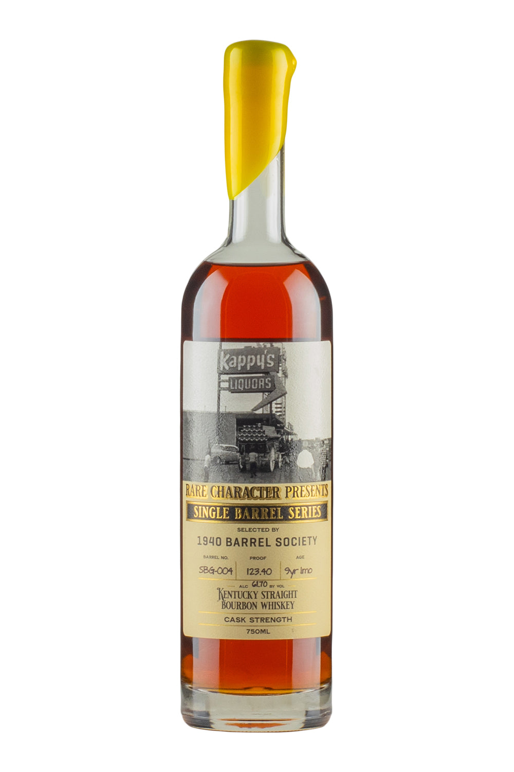 Rare Character Single Barrel Bourbon For 1940 Barrel Society