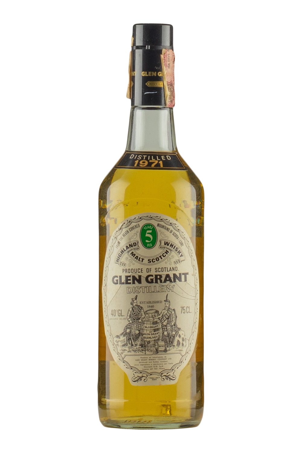 Glen Grant 5 Year Old Gordon and MacPhail 1971