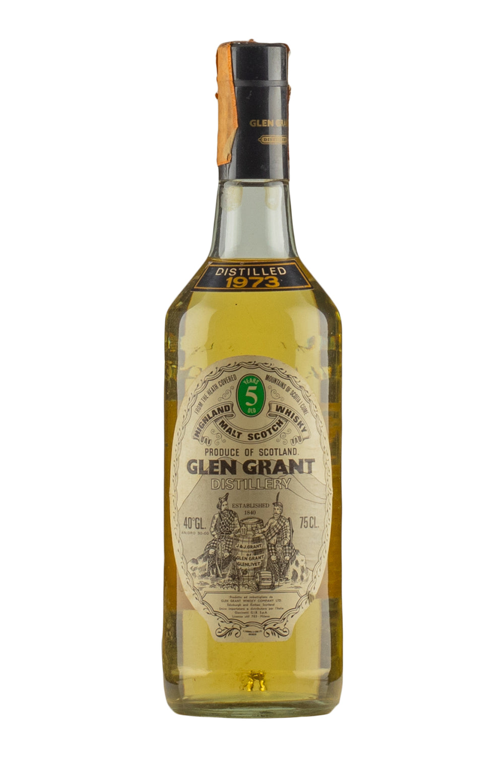 Glen Grant 5 Year Old Gordon and MacPhail 1973