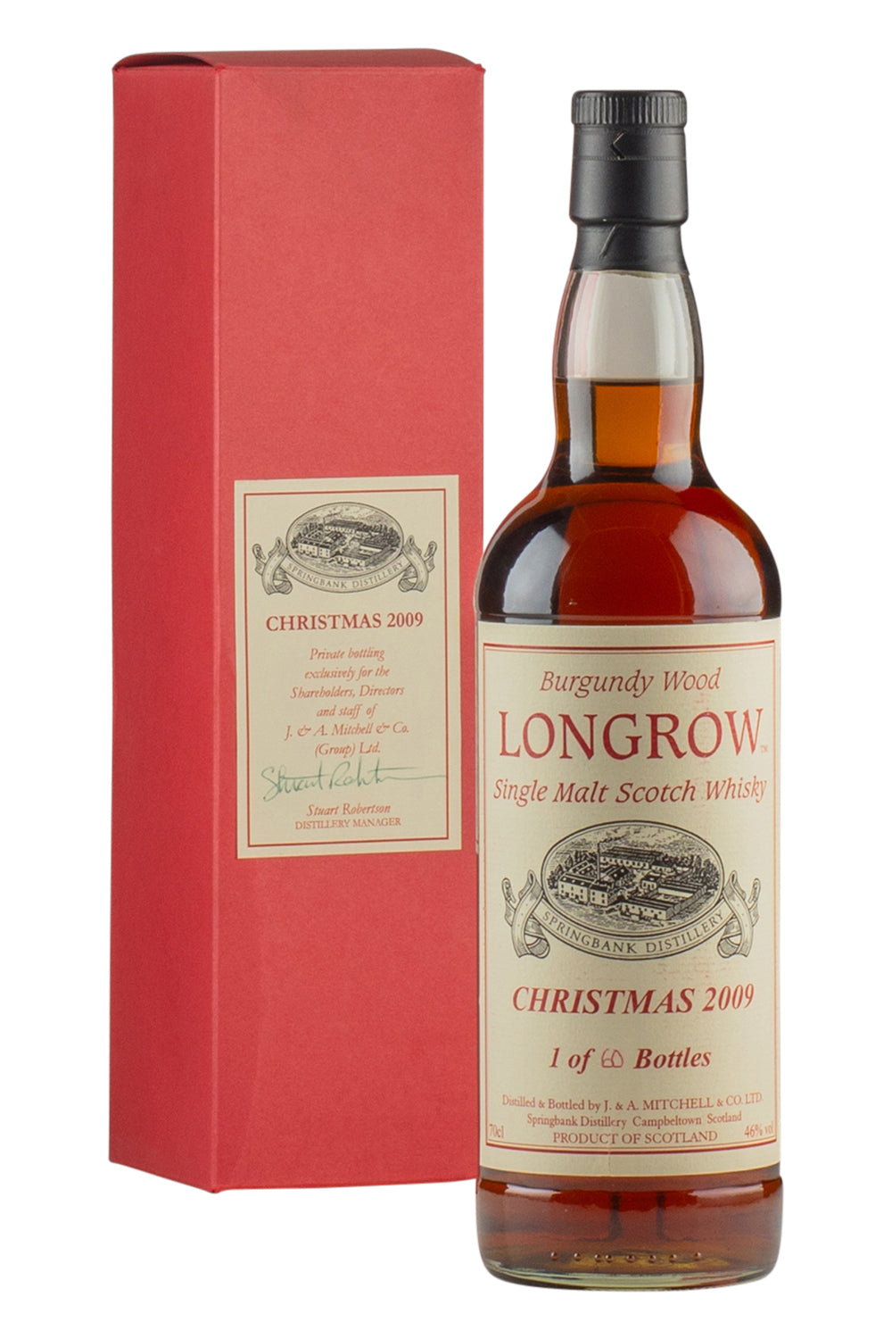Longrow Burgundy Wood Christmas (2009 Release)