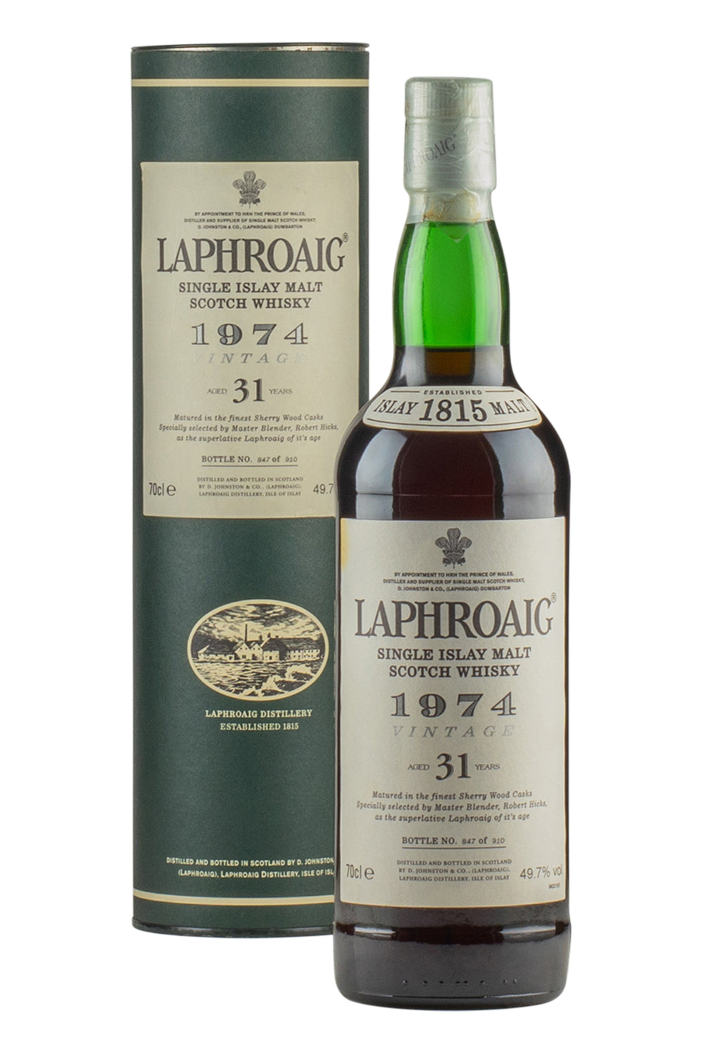 Laphroaig 31 Year Old Sherry Cask 1974