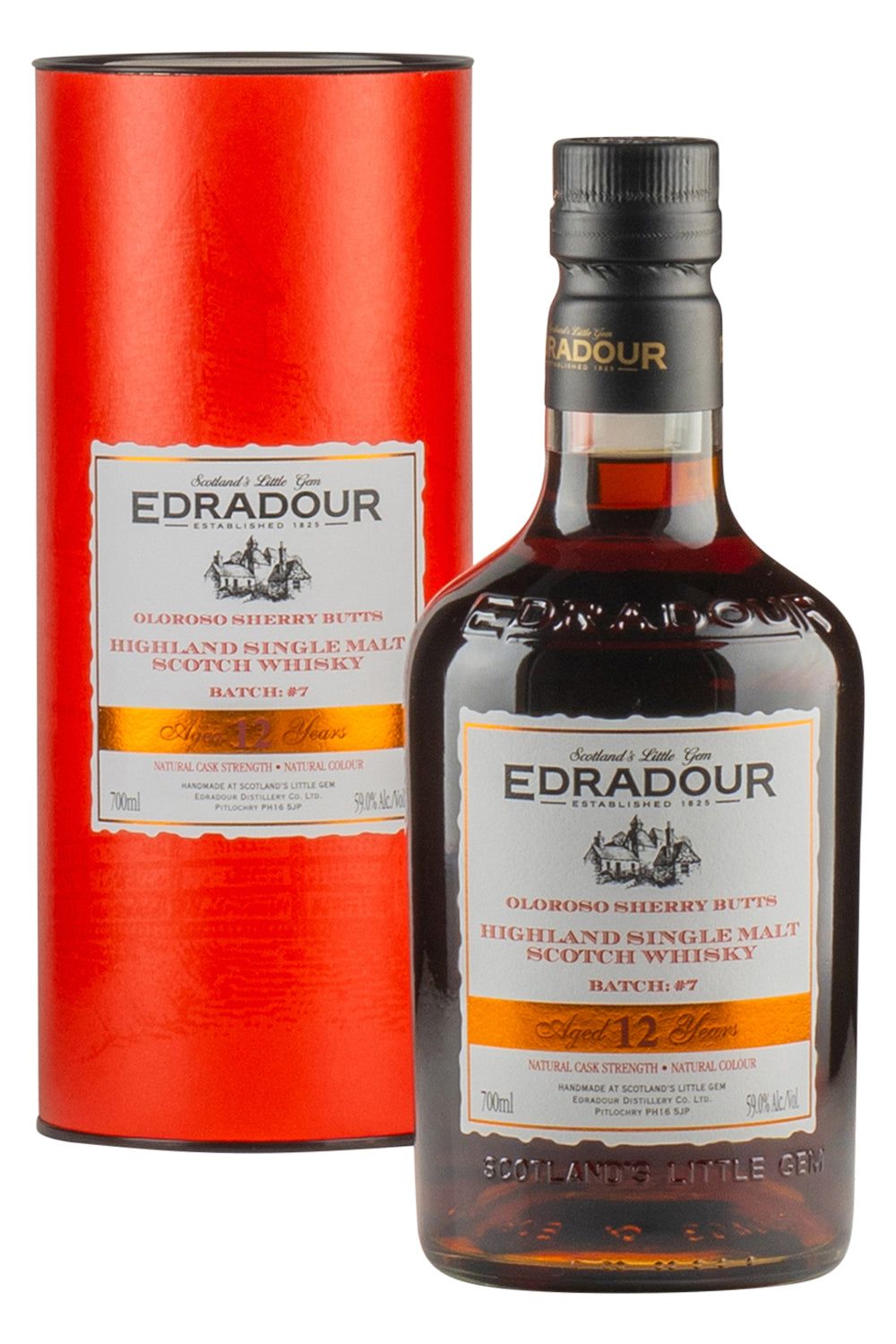Edradour 12 Year Old Cask Strength Batch 7