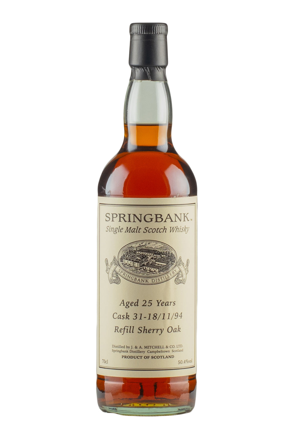 Springbank 25 Year Old Private Refill Sherry Cask 1994