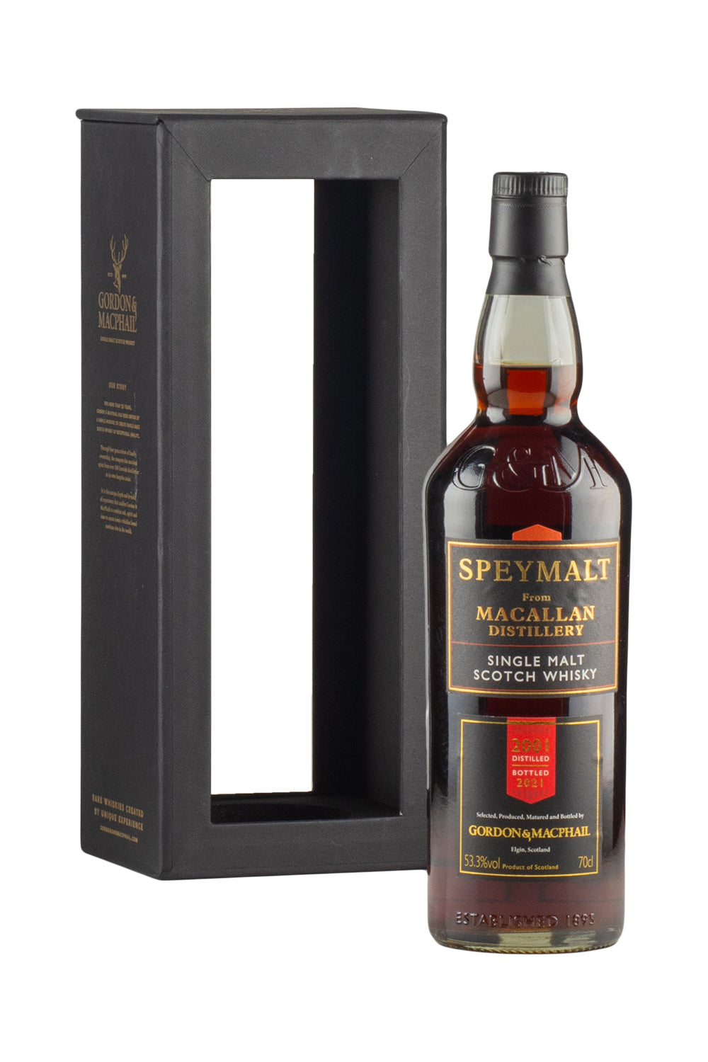 Macallan 21 Year Old Speymalt Gordon and Macphail (Bottled 2021) 2001