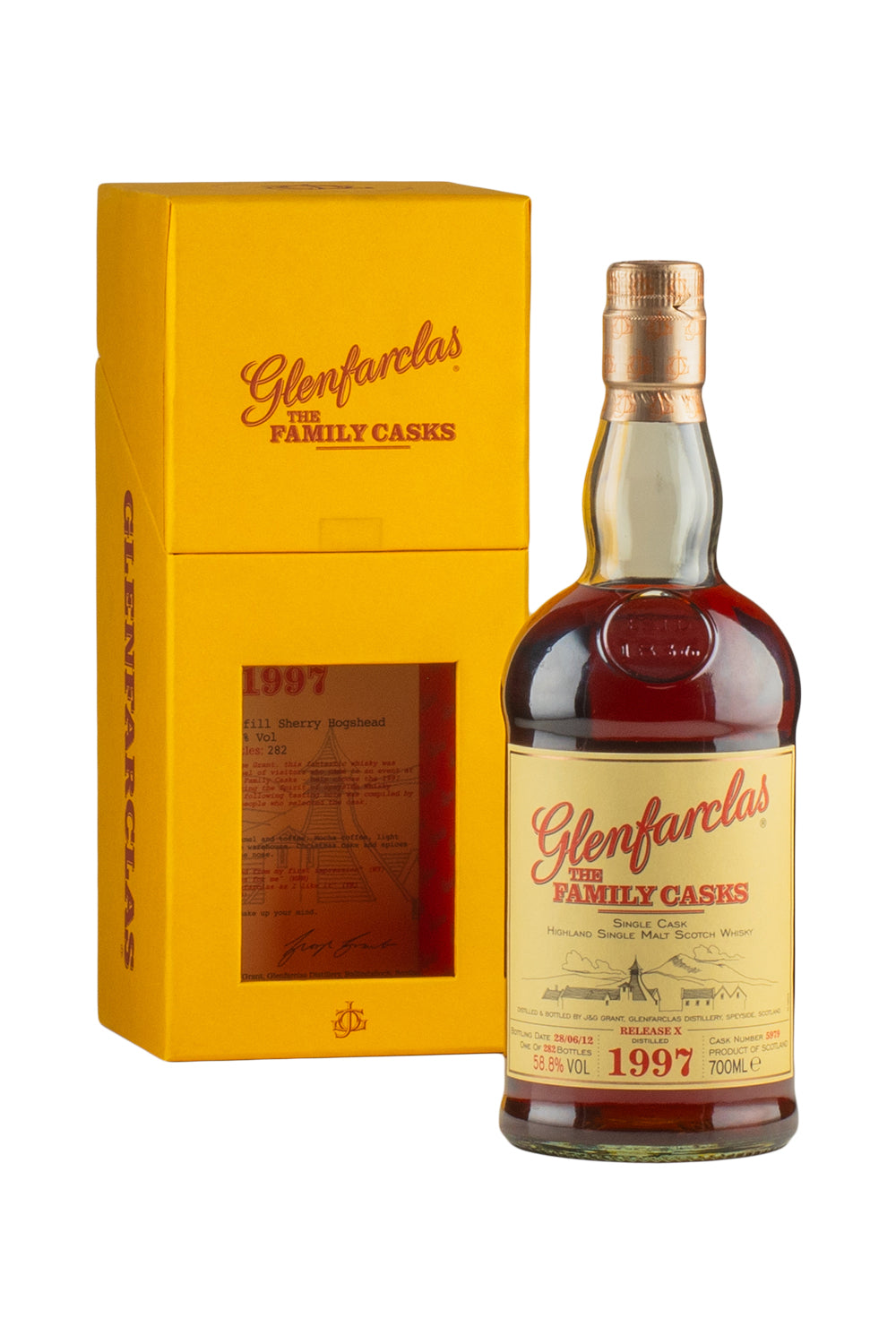 Glenfarclas 18 Year Old Family Cask 5979 1997
