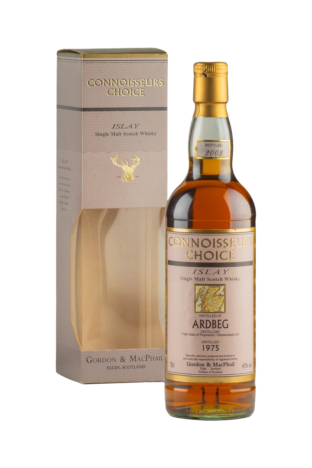 Ardbeg Connoisseurs Choice Gordon and MacPhail (Bottled 2003) 1975