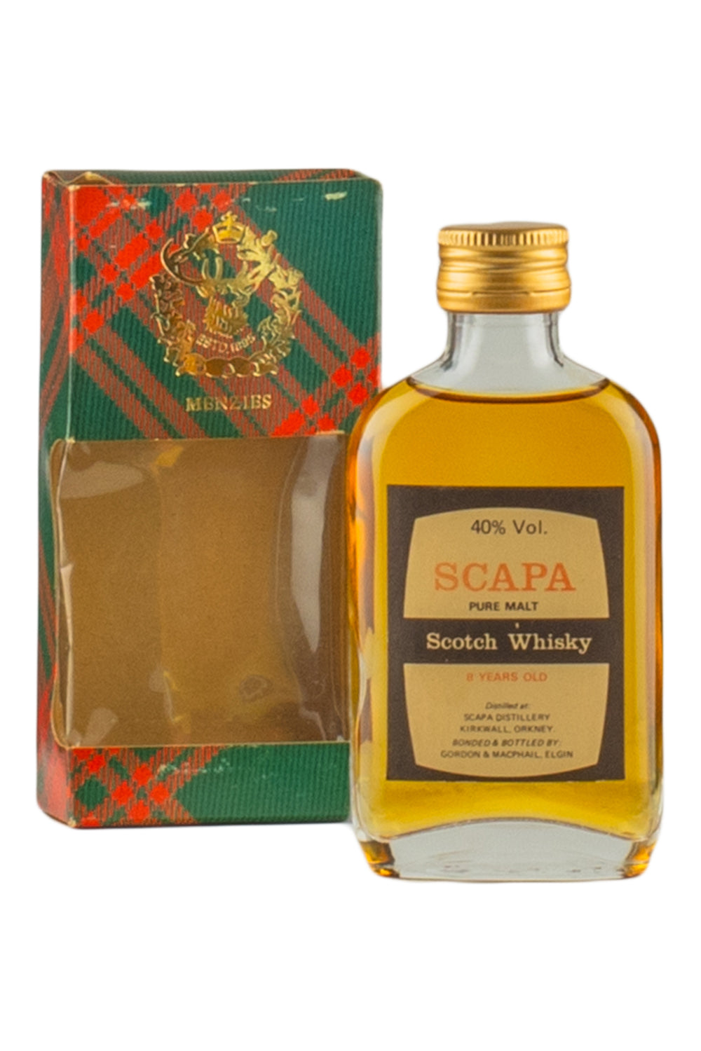 Scapa 8 Year Old Gordon and MacPhail c.1970s 1989