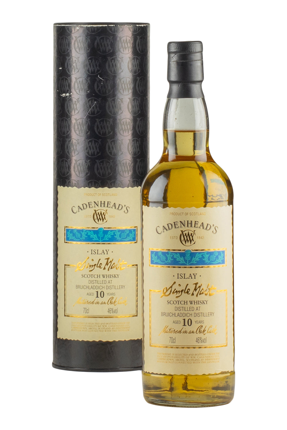 Bruichladdich 10 Year Old Cadenhead`s 1969