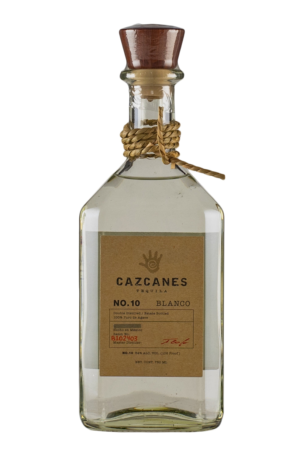 Cazcanes No.10 Still Strength Blanco