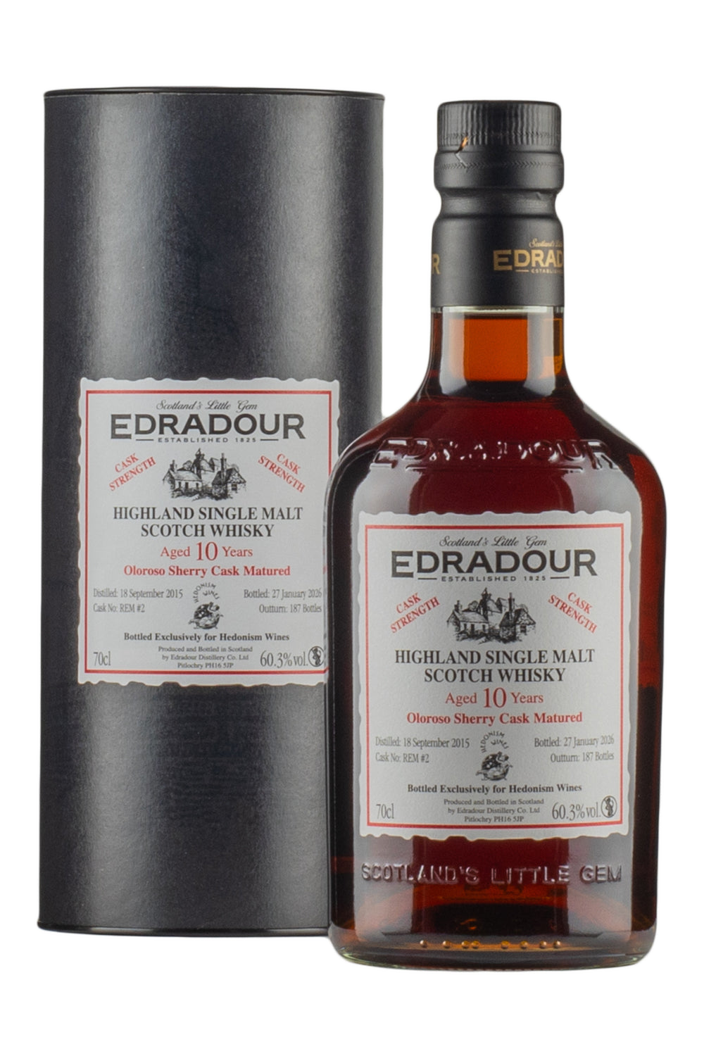 Edradour 10 Year Old Single Oloroso Cask (Exclusive to Hedonism Wines)