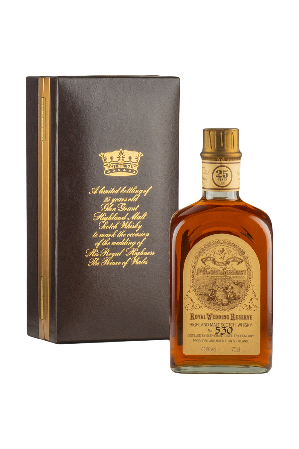 Glen Grant 25 Year Old Royal Wedding Reserve (1981 Release)