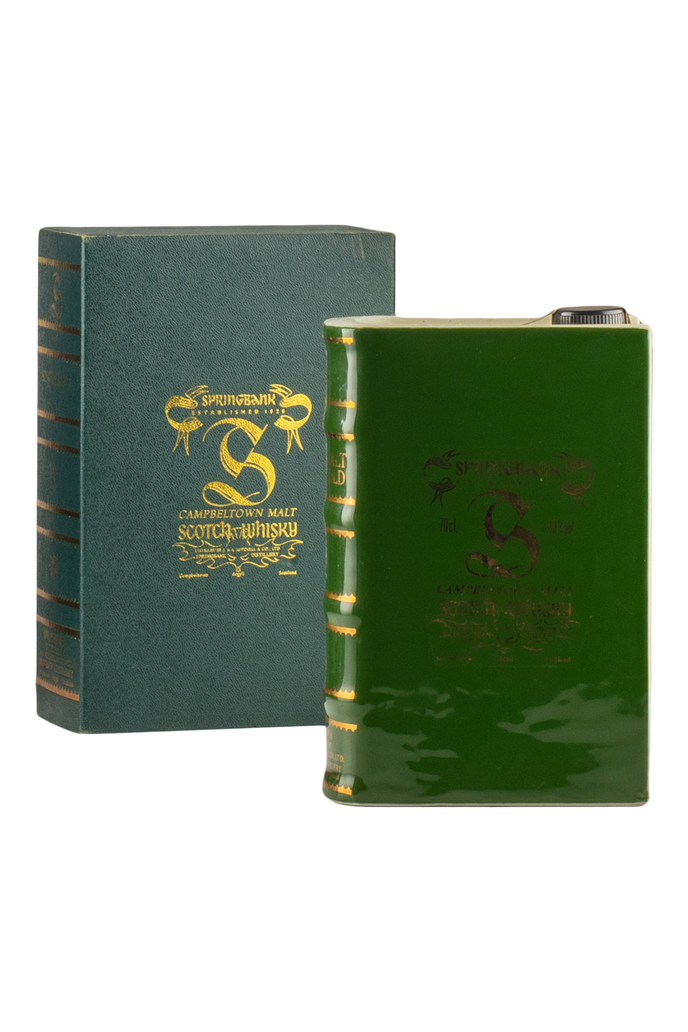 Springbank 8 Year Old Ceramic Book Volume I c. 1980s