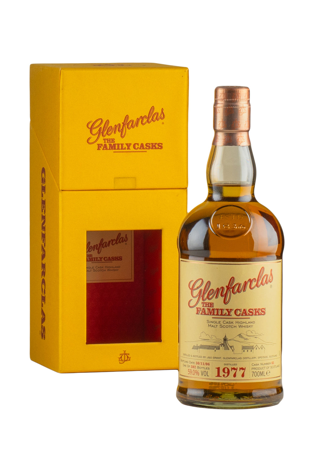 Glenfarclas 29 Year Old Family Cask 61 1977