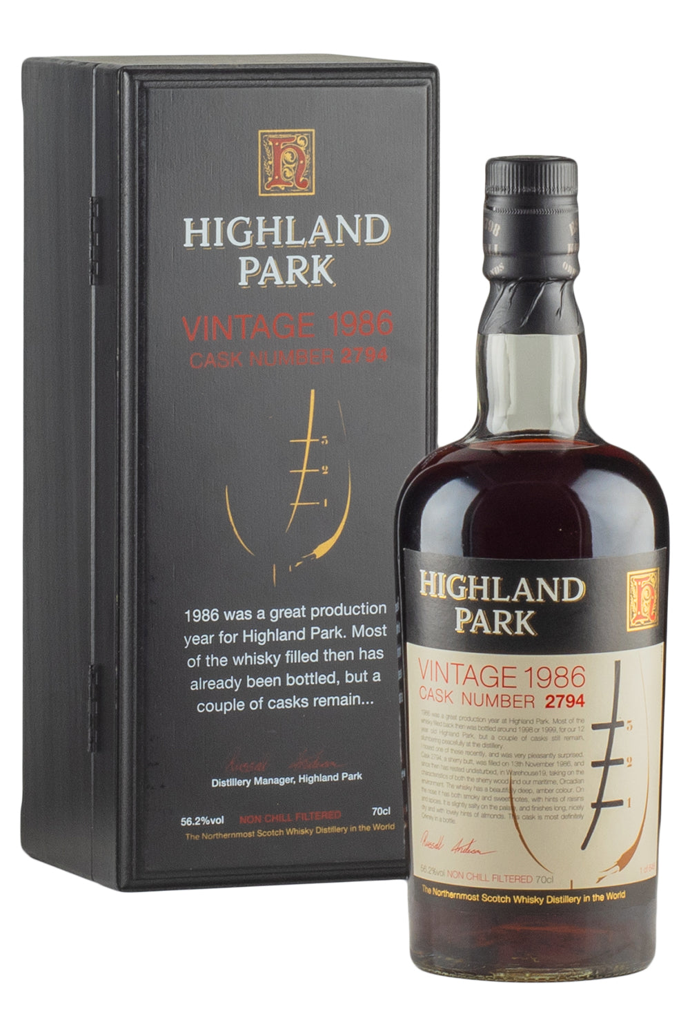 Highland Park Single Sherry Butt #2794 1986