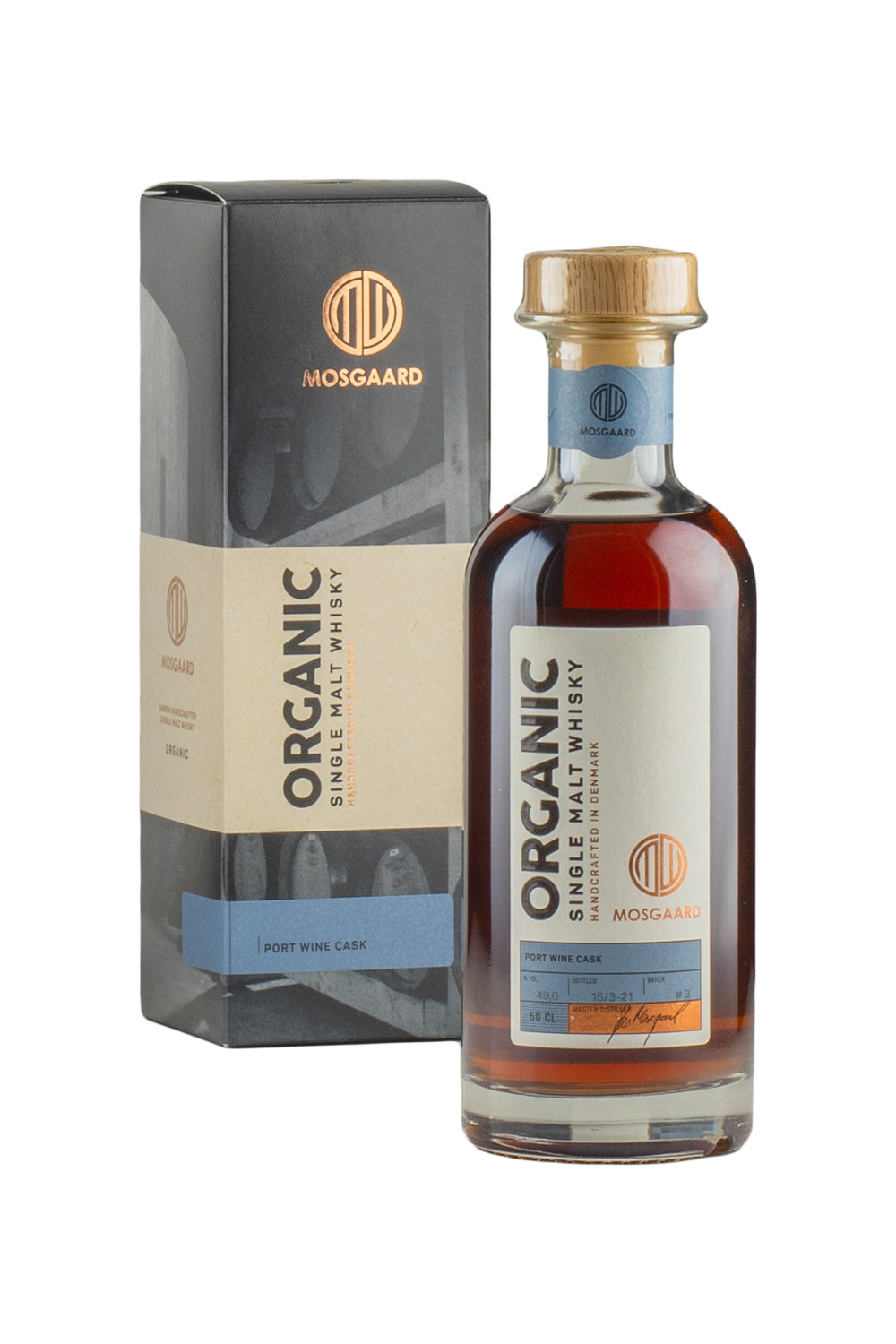 Mosgaard Organic Single Malt Port Wine Cask