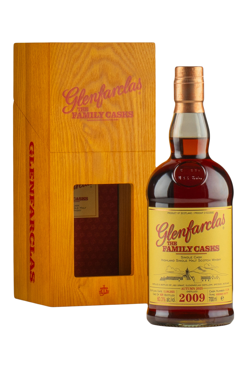 Glenfarclas 16 Years Old Family Cask 1118 2009