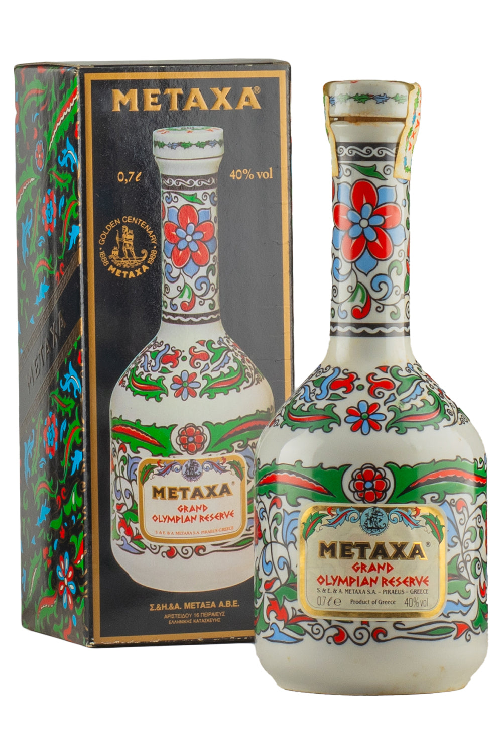 Metaxa Grand Olympian Reserve Golden Centenary (1988 Release)
