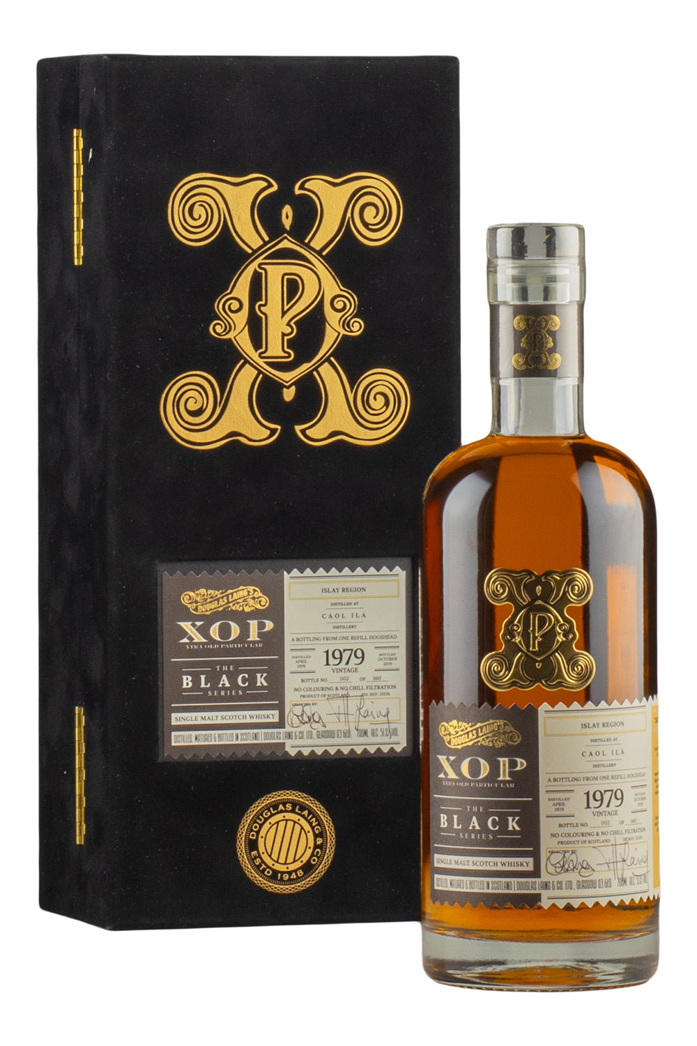 Caol Ila 40 Year Old Xtra Old Particular Black Douglas Laing 1979