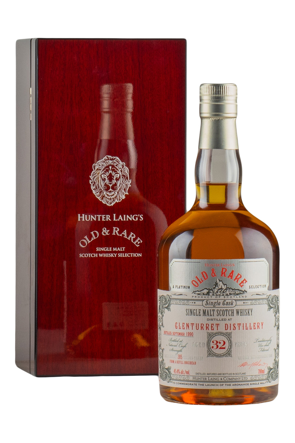Glenturret 32 Year Old Old and Rare Hunter Laing 1990