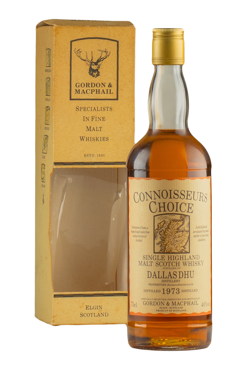 Dallas Dhu Connoisseurs Choice Gordon and MacPhail 1973