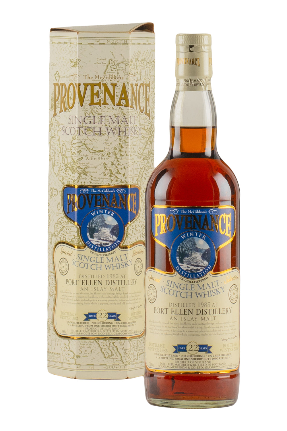 Port Ellen 22 Year Old McGibbon`s Provenance (Bottled 2006) 1983