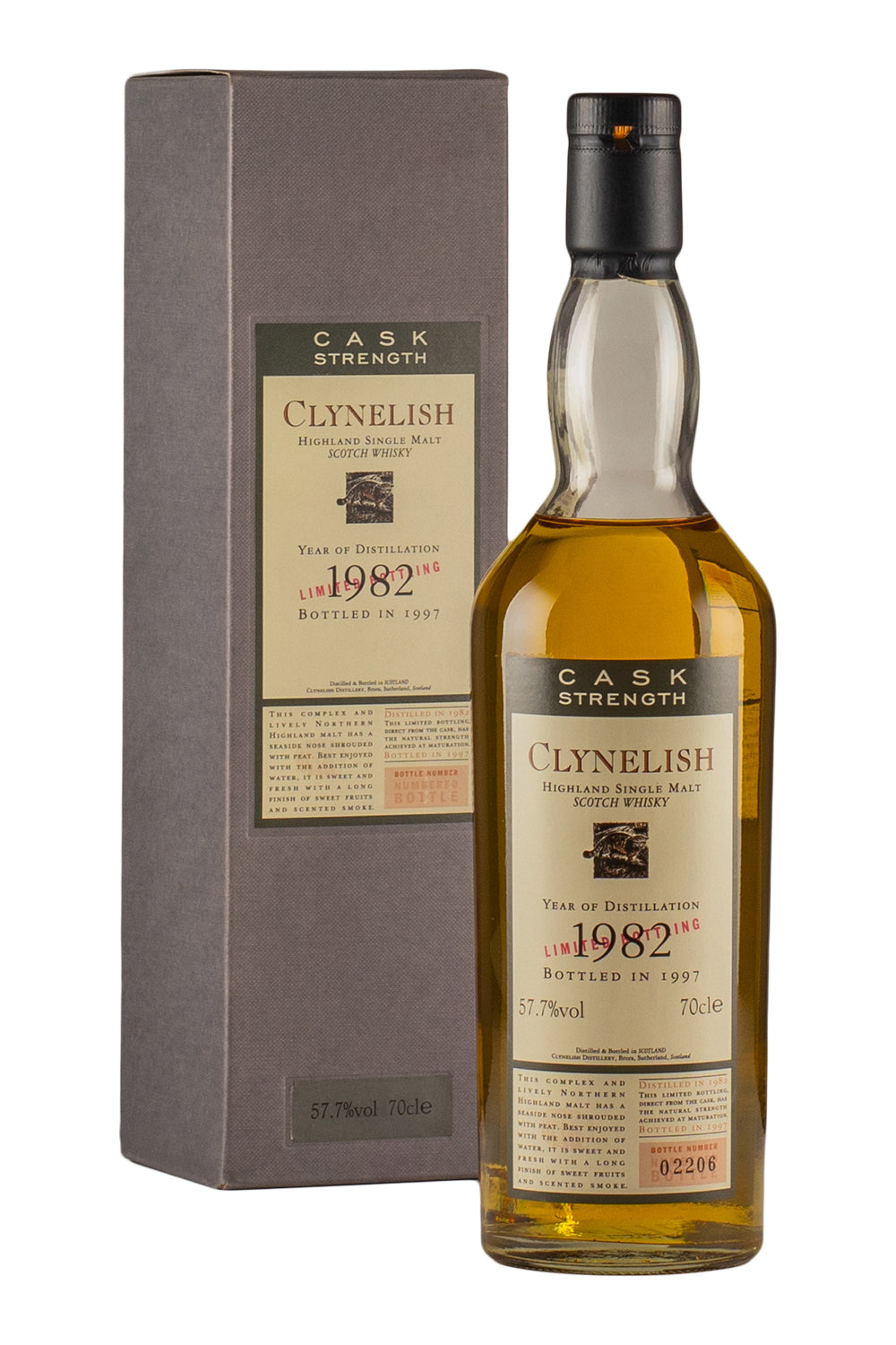 Clynelish 15 Year Old Flora and Fauna Cask Strength 1982