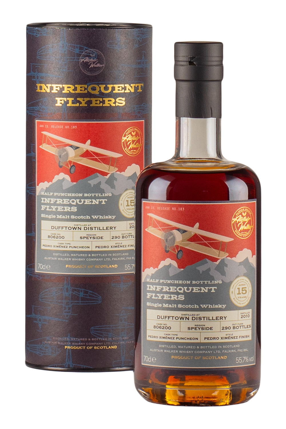 Dufftown 15 Year Old Infrequent Flyers Batch 20 2010