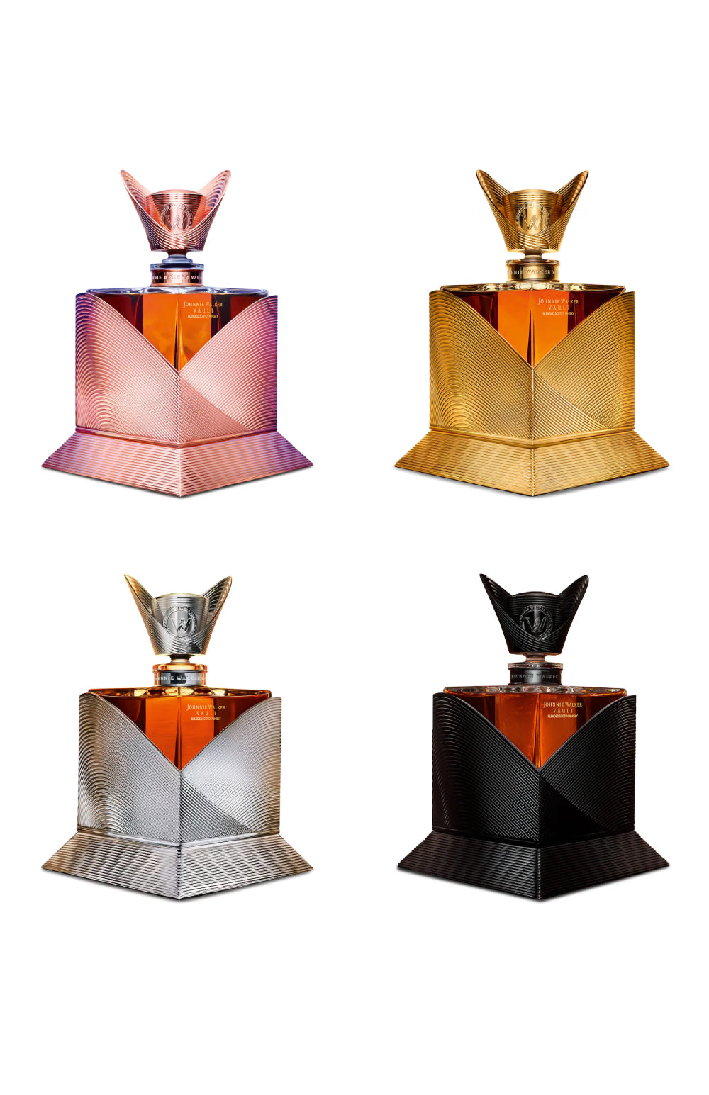 Johnnie Walker Couture Expressions - Seasons Collection 4 x 70cl