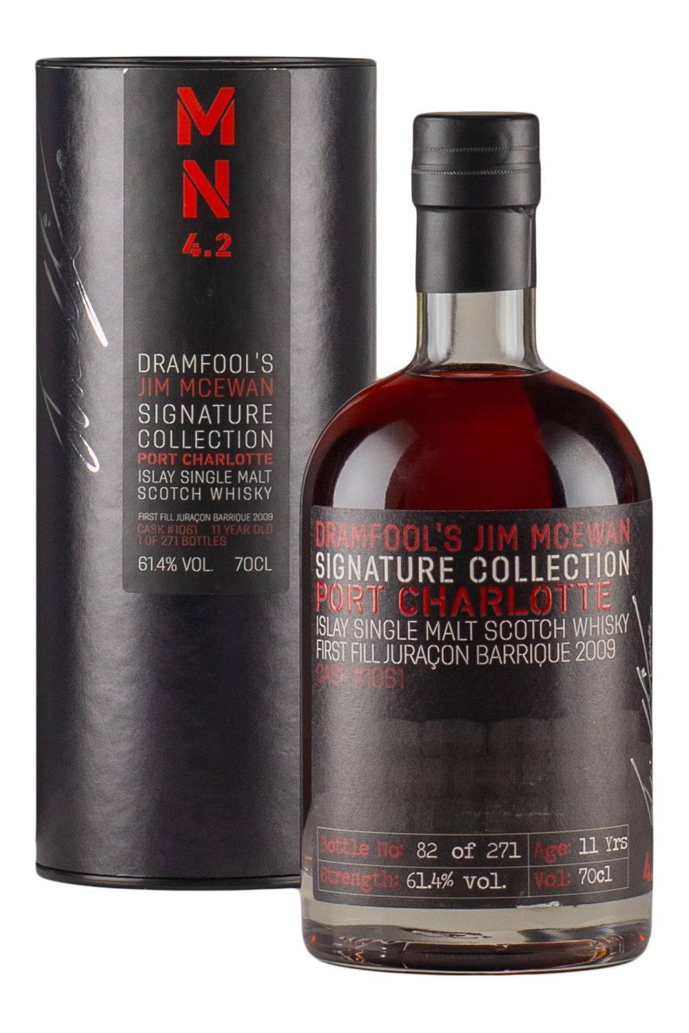 Port Charlotte 11 Year Old Dramfool`s Jim McEwan Signature Collection 2009